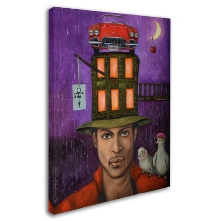 Trademark Fine Art Leah Saulnier 'Prince' Canvas Art, 18x24 ALI12631-C1824GG